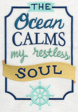 Ocean Calms Restless Soul