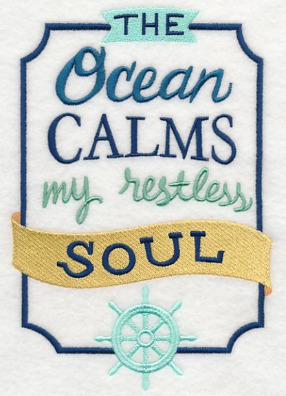 Ocean Calms Restless Soul