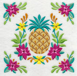 Pineapple and Flower Frame