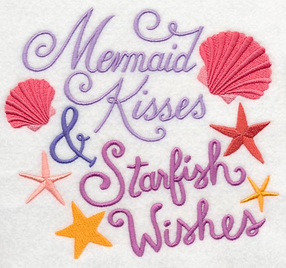 Mermaid Kisses Starfish Wishes