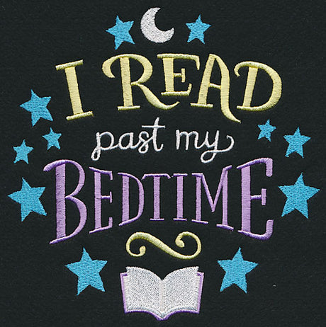 I Read Past My Bedtime