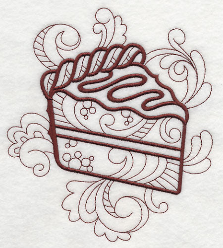 Doodle Chocolate Cake