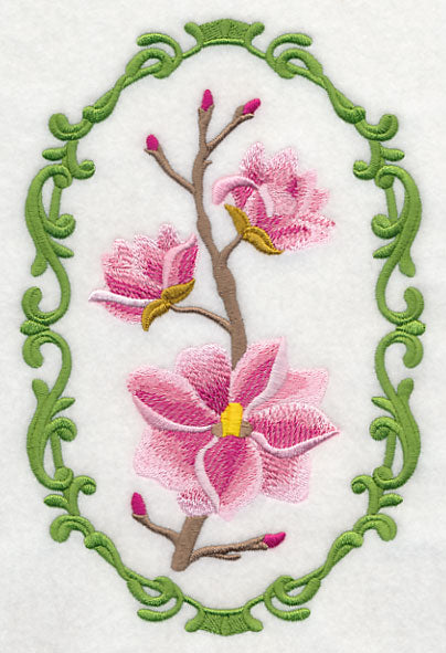 Flower Cameo - Magnolia