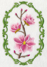 Flower Cameo - Magnolia