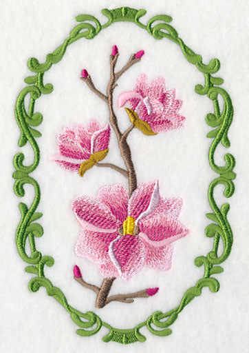 Flower Cameo - Magnolia