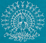 White Peacock (Whitework)