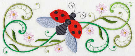 Ladybug Potpourri Border