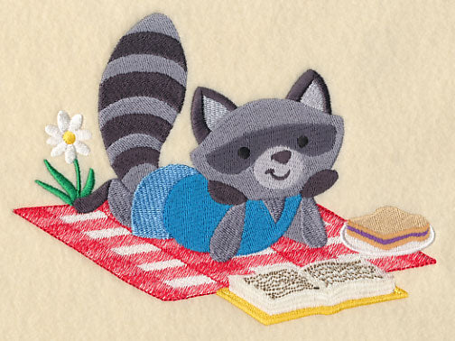 Picnic Pal - Reading Raccoon