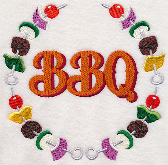 BBQ Kabob Wreath