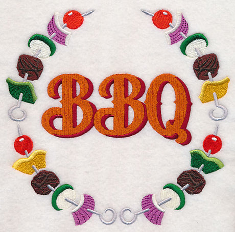 BBQ Kabob Wreath