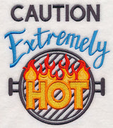 Caution Extremely Hot
