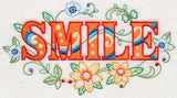 Smile with Vintage Flower Fade