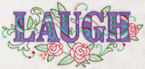 Laugh with Vintage Flower Fade