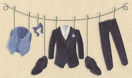 Wedding Clothesline - Groom