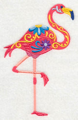 Flower Power Flamingo
