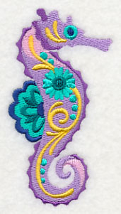 Flower Power Seahorse