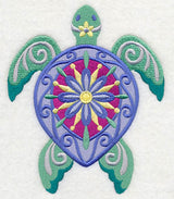 Flower Power Sea Turtle