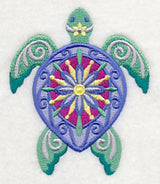 Flower Power Sea Turtle