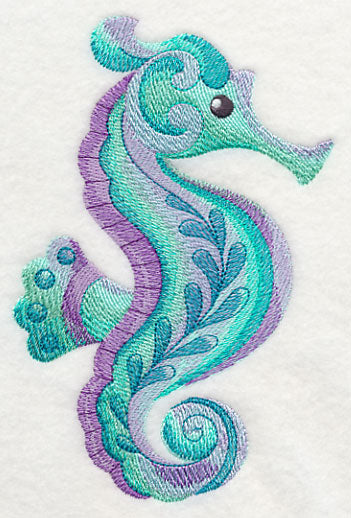 Seahorse in Watercolor