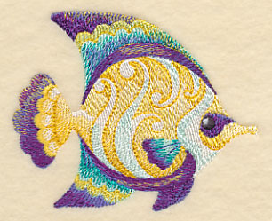 Tropical Fish in Watercolor
