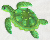 Sea Turtle in Watercolor