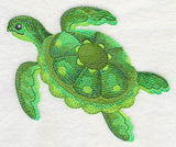 Sea Turtle in Watercolor
