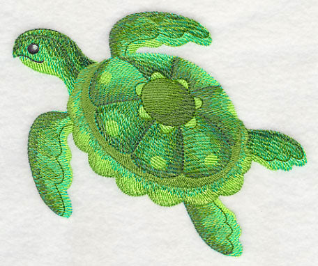 Sea Turtle in Watercolor