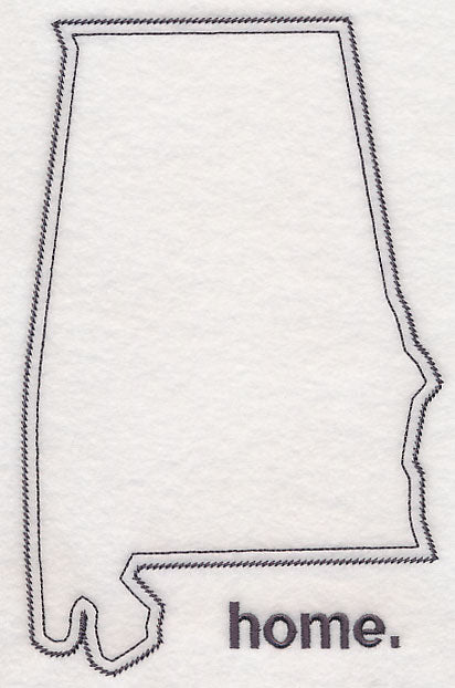 Alabama Outline (Vintage)