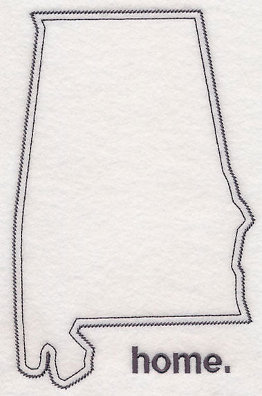 Alabama Outline (Vintage)