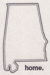 Alabama Outline (Vintage)