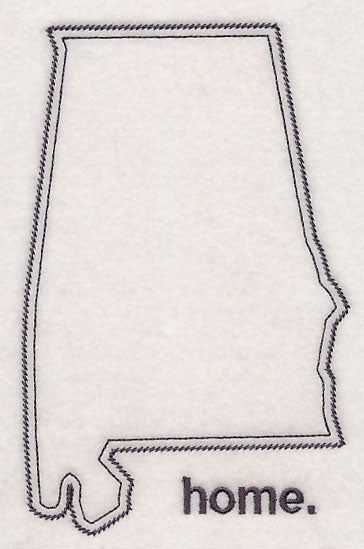 Alabama Outline (Vintage)