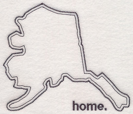 Alaska Outline (Vintage)