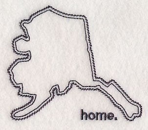 Alaska Outline (Vintage)