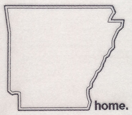 Arkansas Outline (Vintage)