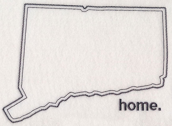Connecticut Outline (Vintage)