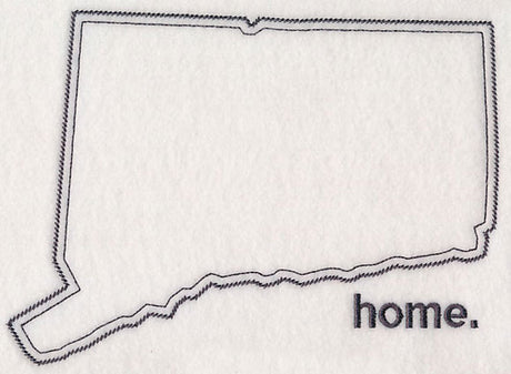 Connecticut Outline (Vintage)