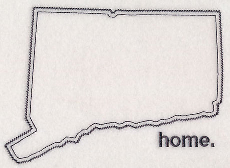 Connecticut Outline (Vintage)