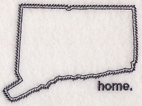 Connecticut Outline (Vintage)