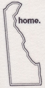 Delaware Outline (Vintage)