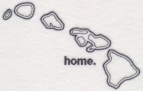 Hawaii Outline (Vintage)