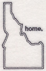 Idaho Outline (Vintage)