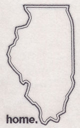 Illinois Outline (Vintage)