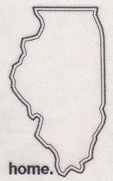 Illinois Outline (Vintage)
