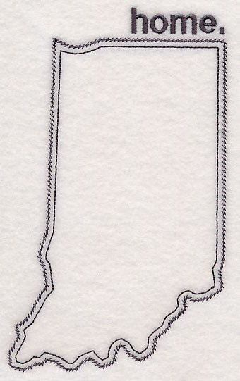 Indiana Outline (Vintage)