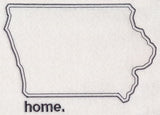 Iowa Outline (Vintage)