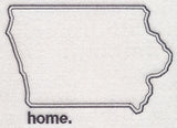 Iowa Outline (Vintage)