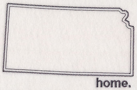 Kansas Outline (Vintage)