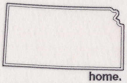 Kansas Outline (Vintage)