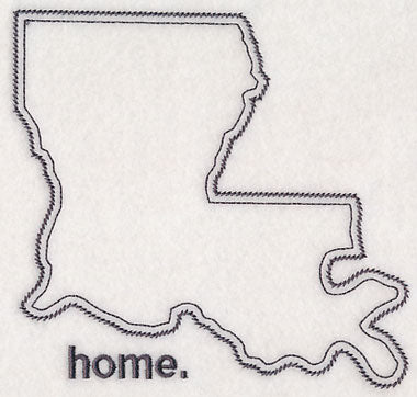 Louisiana Outline (Vintage)