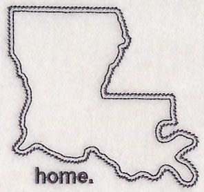 Louisiana Outline (Vintage)
